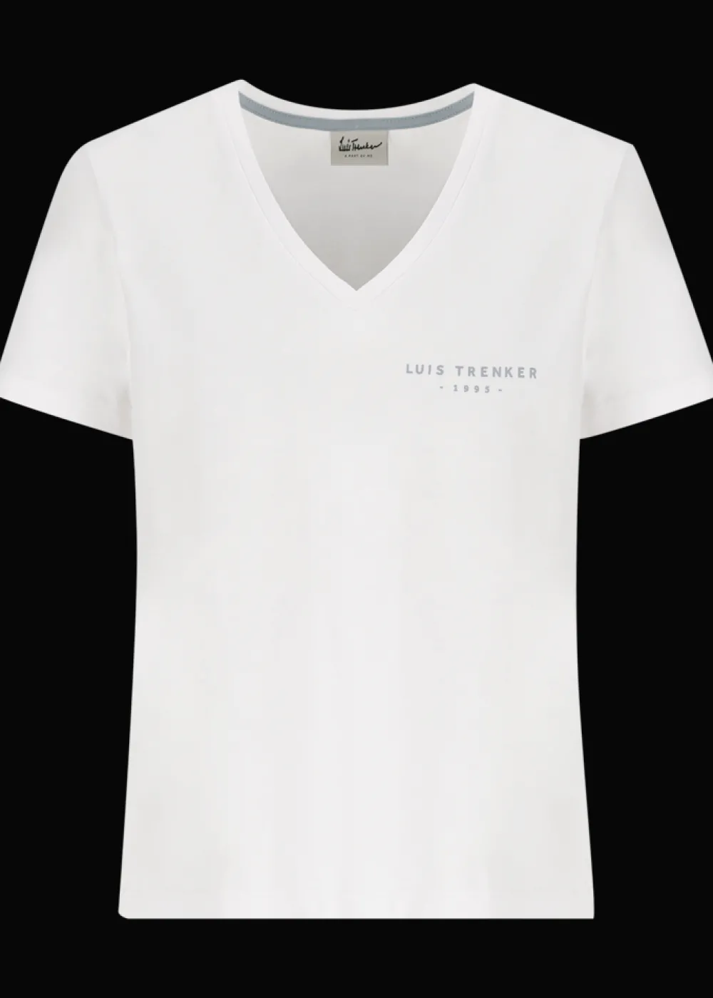 Damen Luis Trenker Basic T-Shirt Aus Baumwolle Lucarla