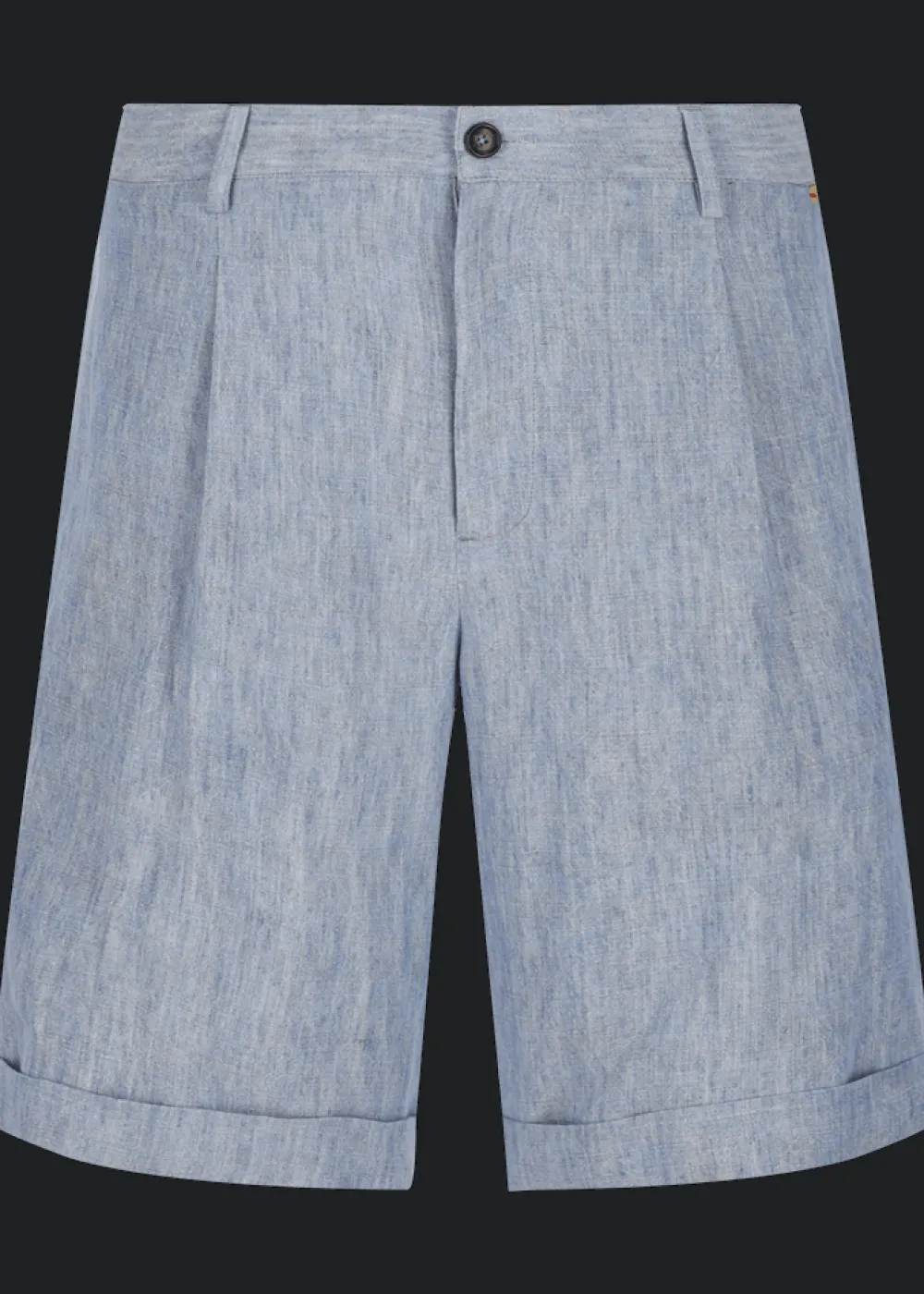 Herren Luis Trenker Bermuda-Shorts Aus Leinen Lubartl