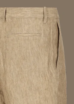 Herren Luis Trenker Bermuda-Shorts Aus Leinen Lubartl