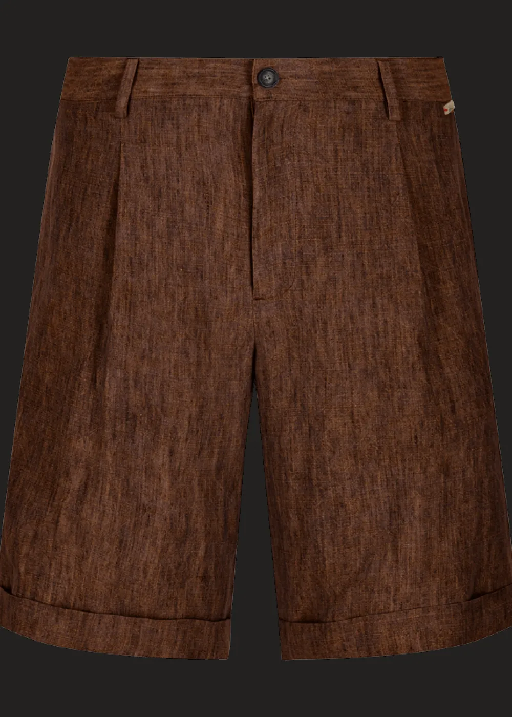 Herren Luis Trenker Bermuda-Shorts Aus Leinen Lubartl