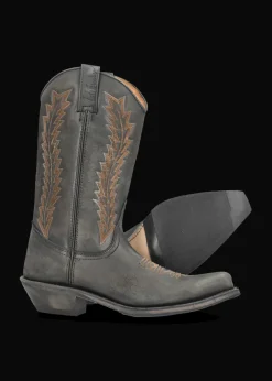 Herren Luis Trenker Bestickter Cowboy-Stiefel Aus Leder Lucamp