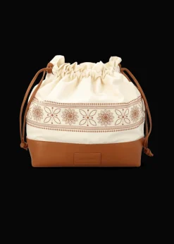 Damen Luis Trenker Beuteltasche Aus Canvas Und Leder Lusac