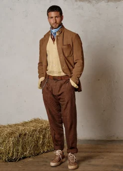 Herren Luis Trenker Blazer Aus Wildleder Lusandro