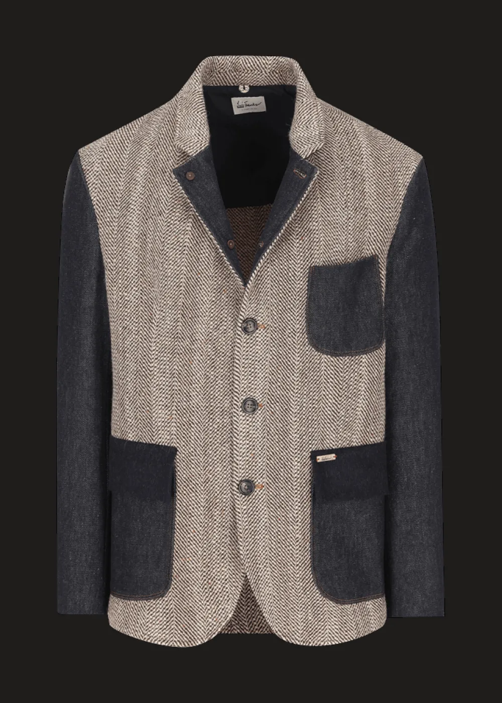 Herren Luis Trenker Blazer Im Materialmix Lurobert