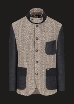 Herren Luis Trenker Blazer Im Materialmix Lurobert