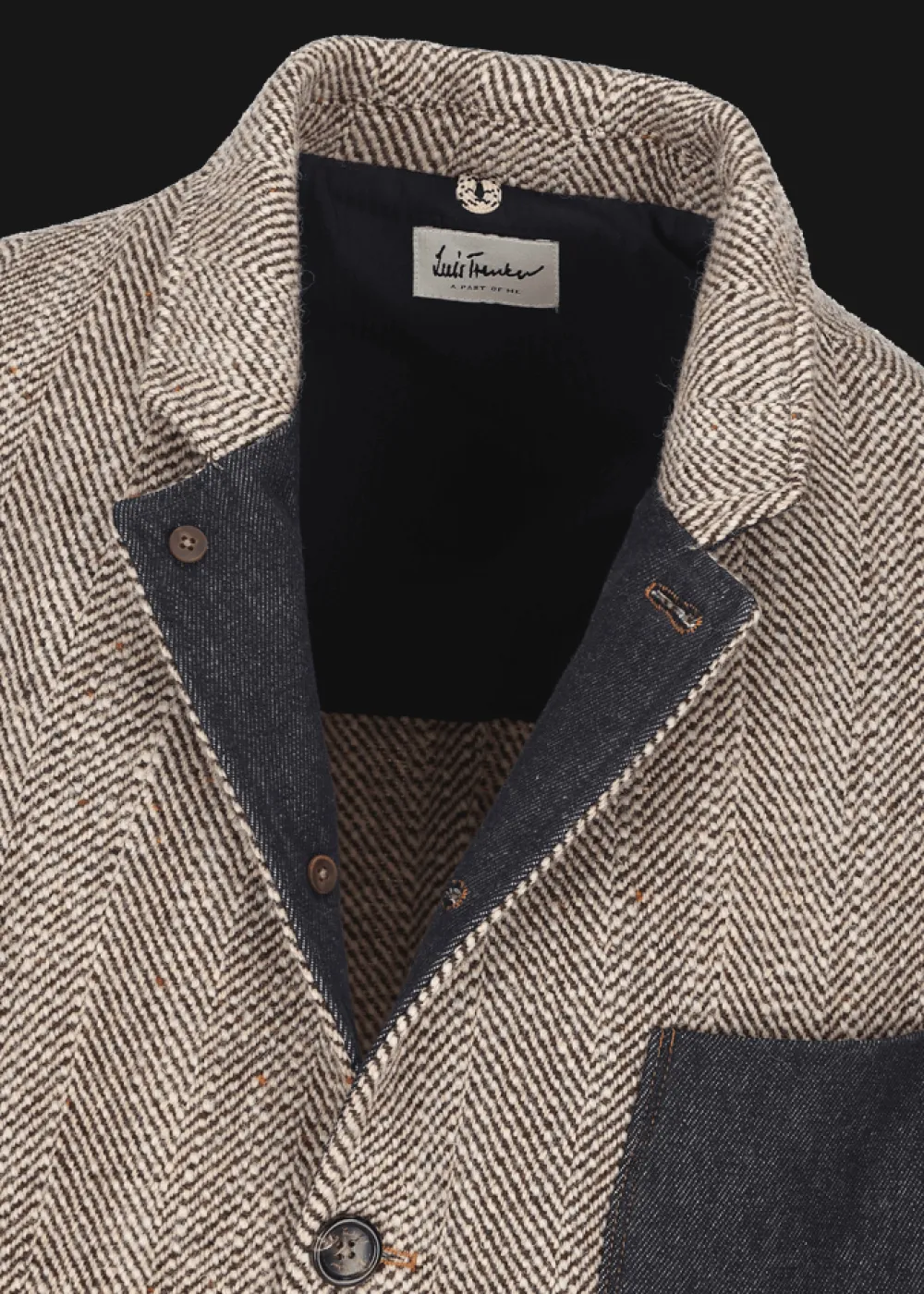 Herren Luis Trenker Blazer Im Materialmix Lurobert