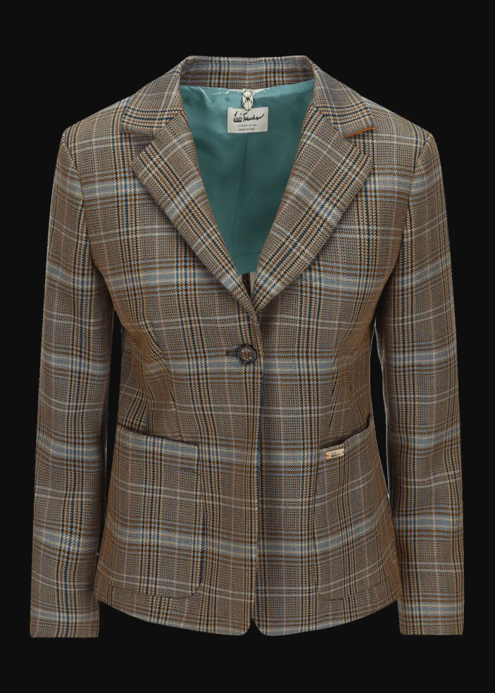 Damen Luis Trenker Blazer Mit Hahnentrittmuster Luramea