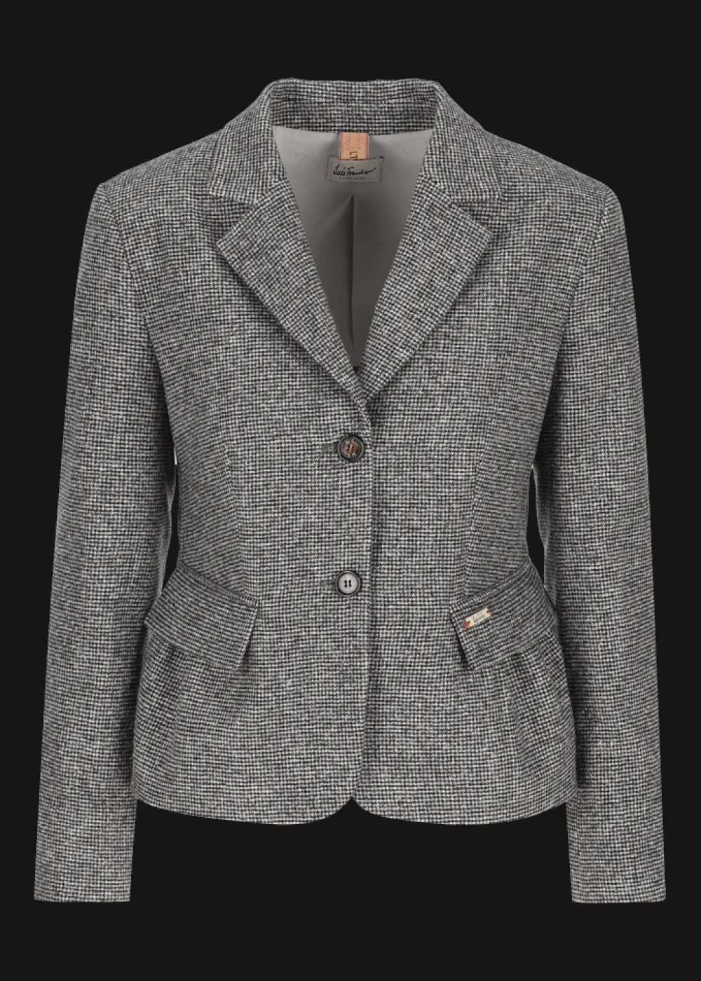 Damen Luis Trenker Blazer Mit Hahnentrittmuster Lusonia
