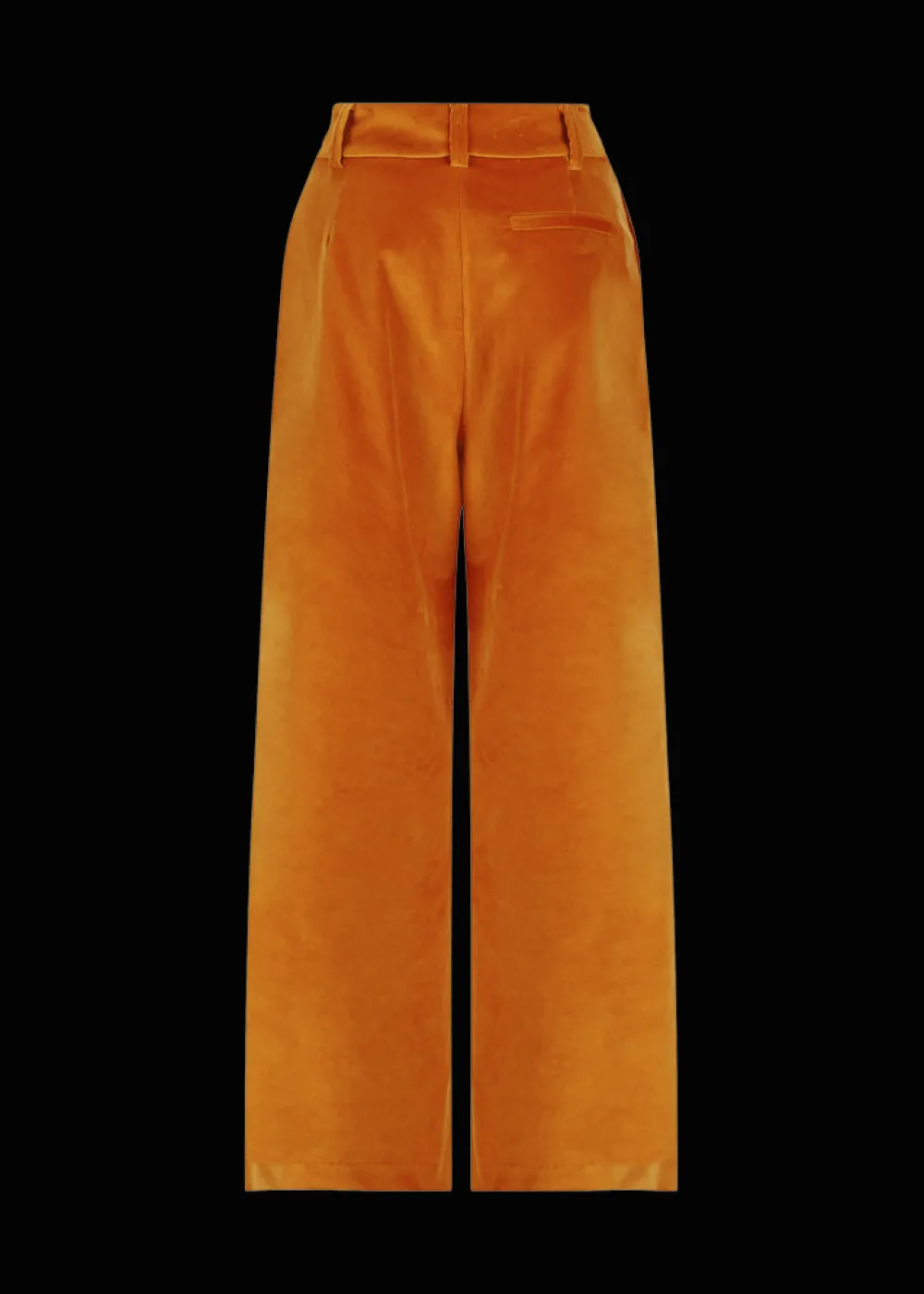 Damen Luis Trenker Bundfaltenhose Aus Samt Luxara