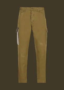 Herren Luis Trenker Cargo-Hose Im Used Look Luberno