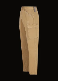 Herren Luis Trenker Cargo-Hose Im Used Look Luberno