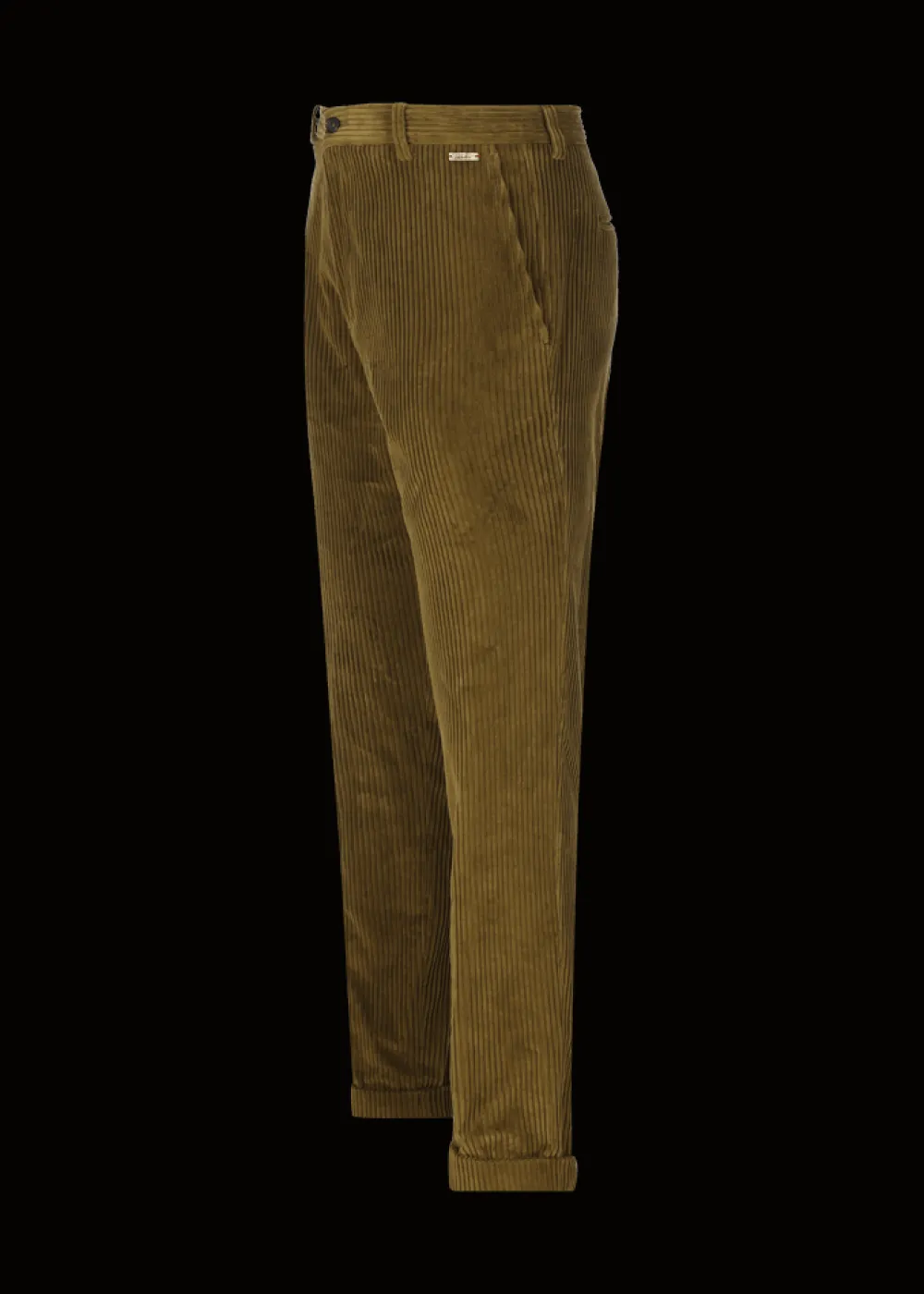 Herren Luis Trenker Chino-Hose Aus Cord Lubruneu
