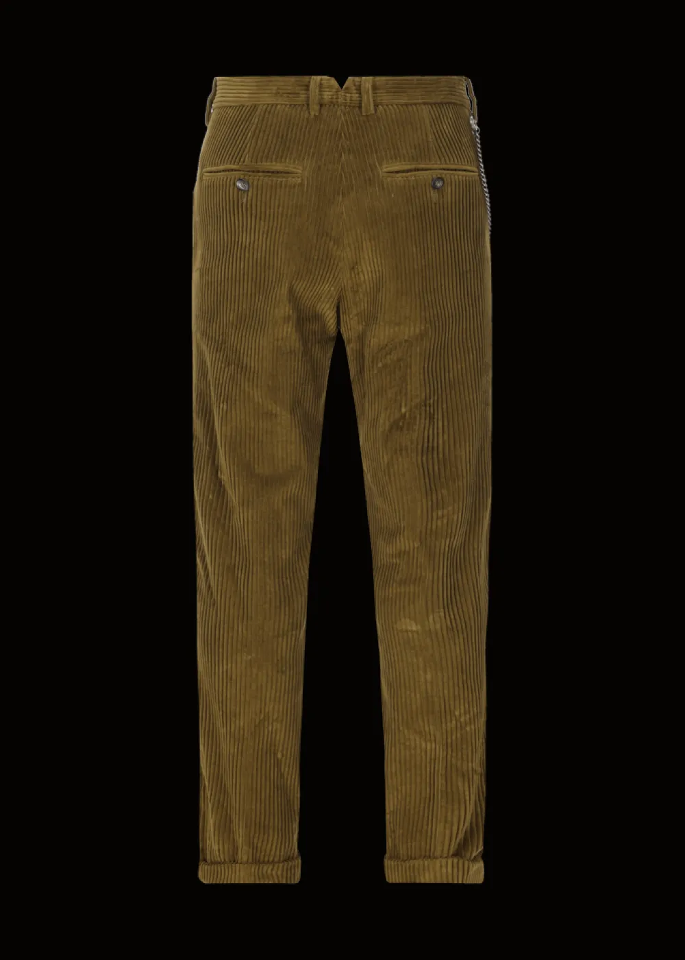 Herren Luis Trenker Chino-Hose Aus Cord Lubruneu
