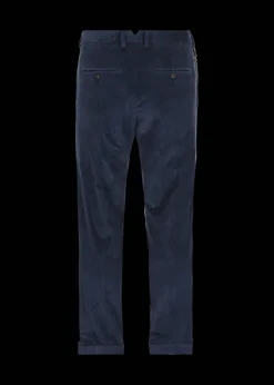 Herren Luis Trenker Chino-Hose Aus Feinem Cord Lubruneu