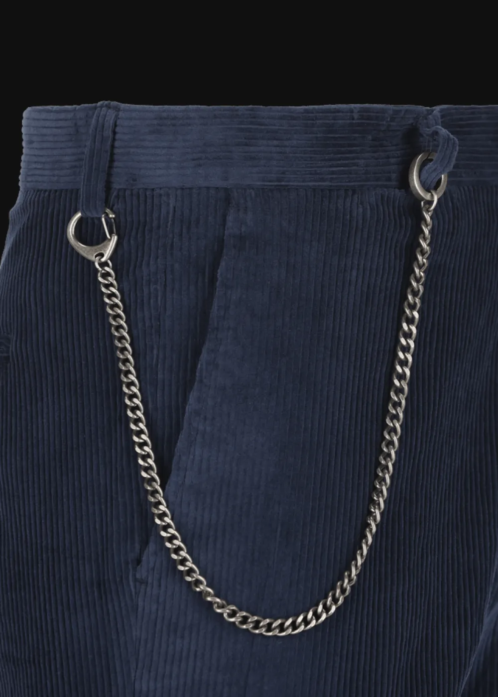 Herren Luis Trenker Chino-Hose Aus Feinem Cord Lubruneu