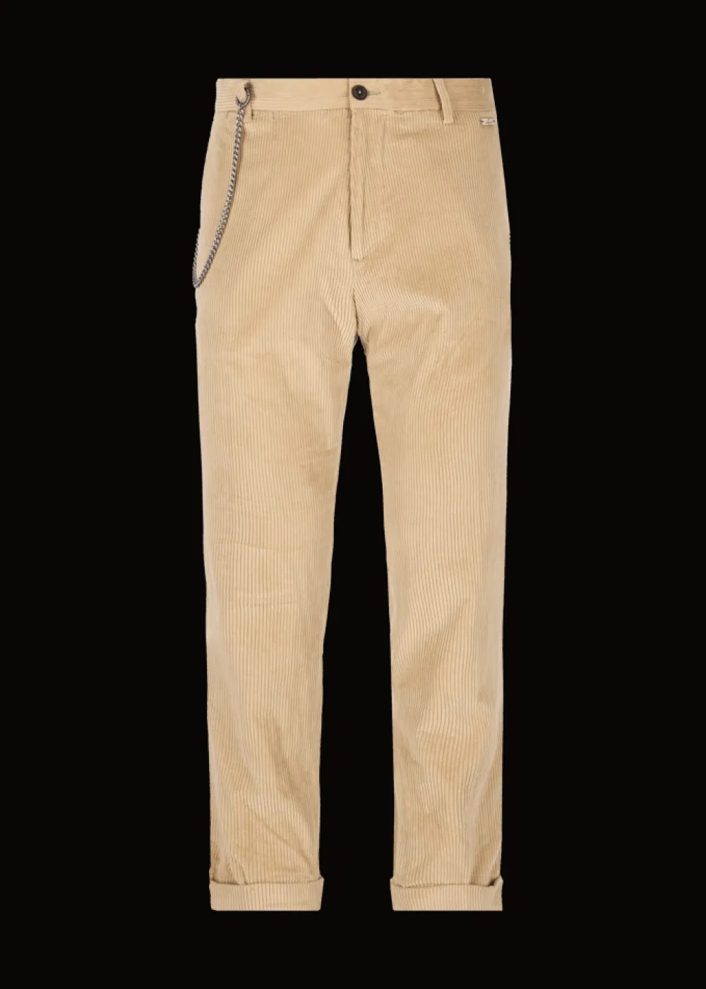 Herren Luis Trenker Chino-Hose Aus Feinem Cord Lubruneu