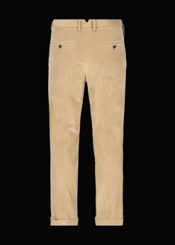 Herren Luis Trenker Chino-Hose Aus Feinem Cord Lubruneu