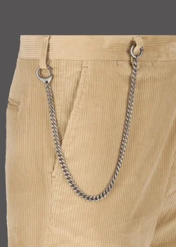 Herren Luis Trenker Chino-Hose Aus Feinem Cord Lubruneu