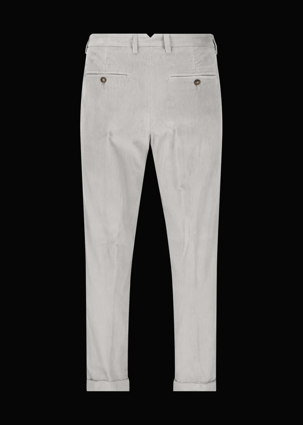 Herren Luis Trenker Chino-Hose Aus Feinem Cord Lubruneu