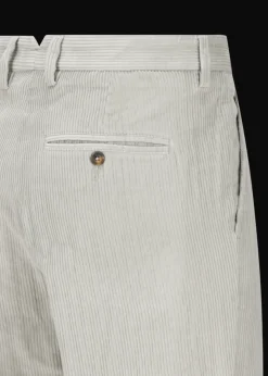 Herren Luis Trenker Chino-Hose Aus Feinem Cord Lubruneu