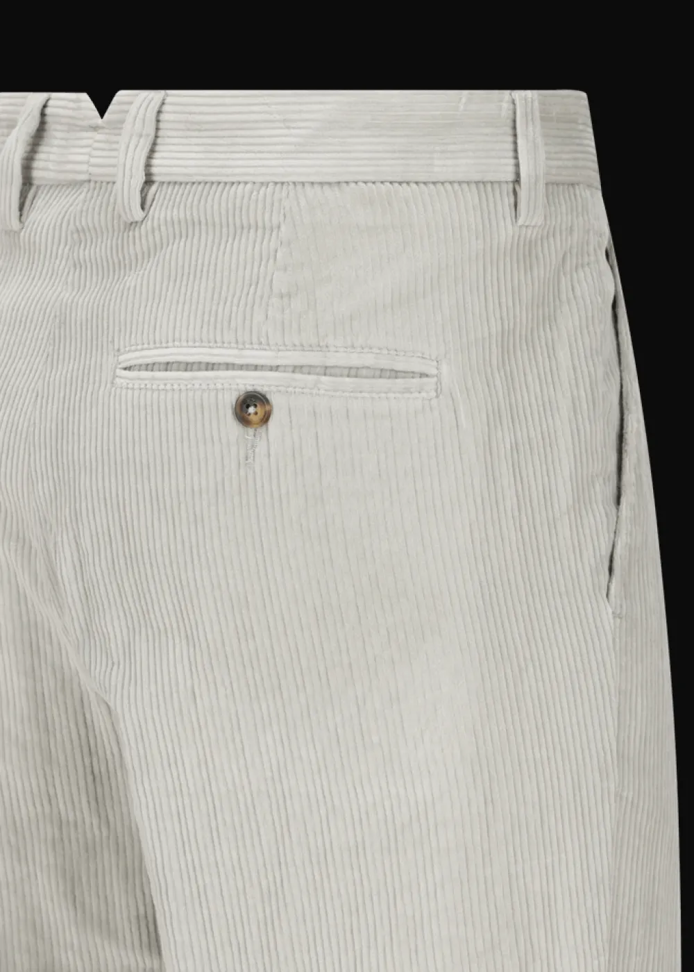 Herren Luis Trenker Chino-Hose Aus Feinem Cord Lubruneu