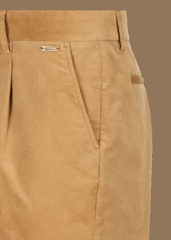 Herren Luis Trenker Chino-Hose Aus Samt Lubyron