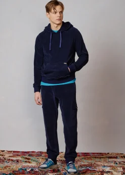 Herren Luis Trenker Cord-Hoodie Luphilipp