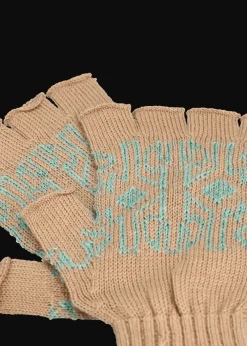Damen Luis Trenker Fingerlose Wollhandschuhe Luguant
