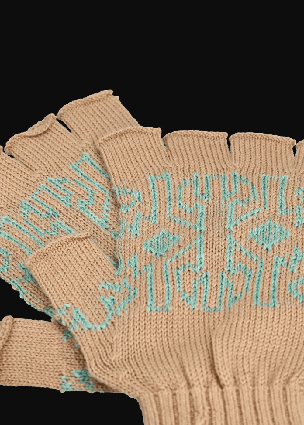 Damen Luis Trenker Fingerlose Wollhandschuhe Luguant