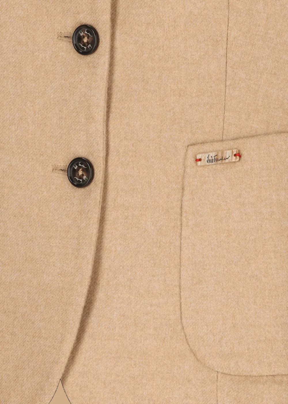 Damen Luis Trenker Flanellblazer Mit Stehkragen Luviola