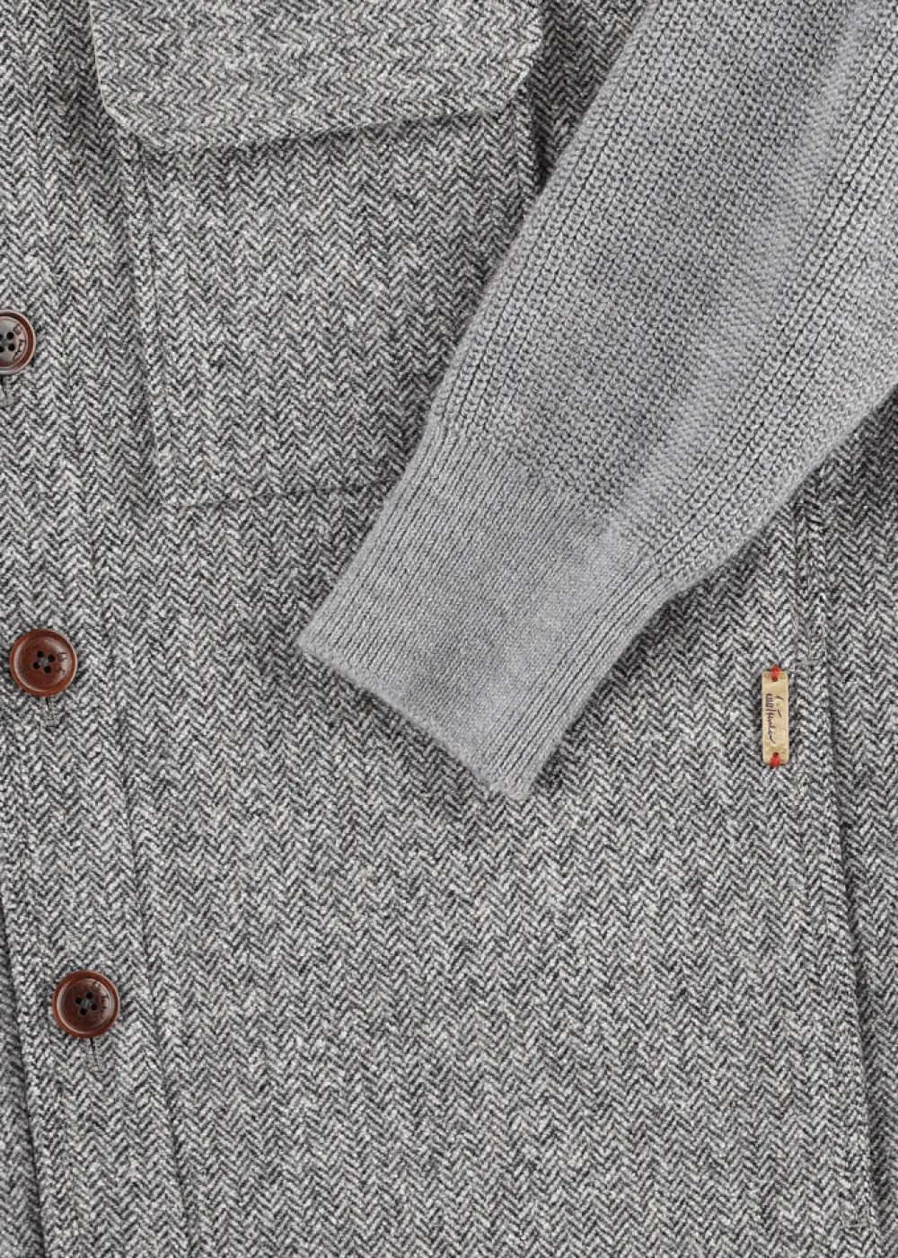 Herren Luis Trenker Hemdjacke Mit Strickärmeln Luolly