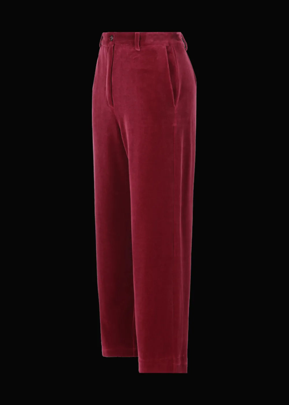 Damen Luis Trenker Hose Aus Jersey-Samt Lulottie