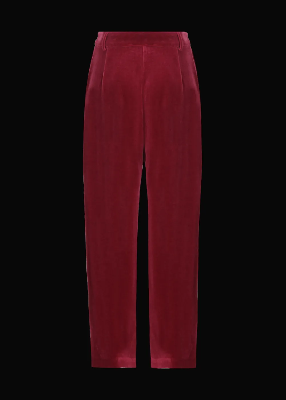 Damen Luis Trenker Hose Aus Jersey-Samt Lulottie
