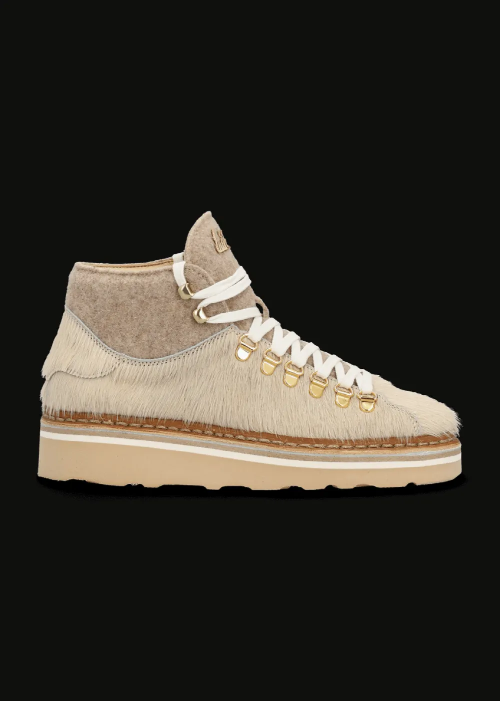 Damen Luis Trenker Kuhfell-Sneaker Lugioanna