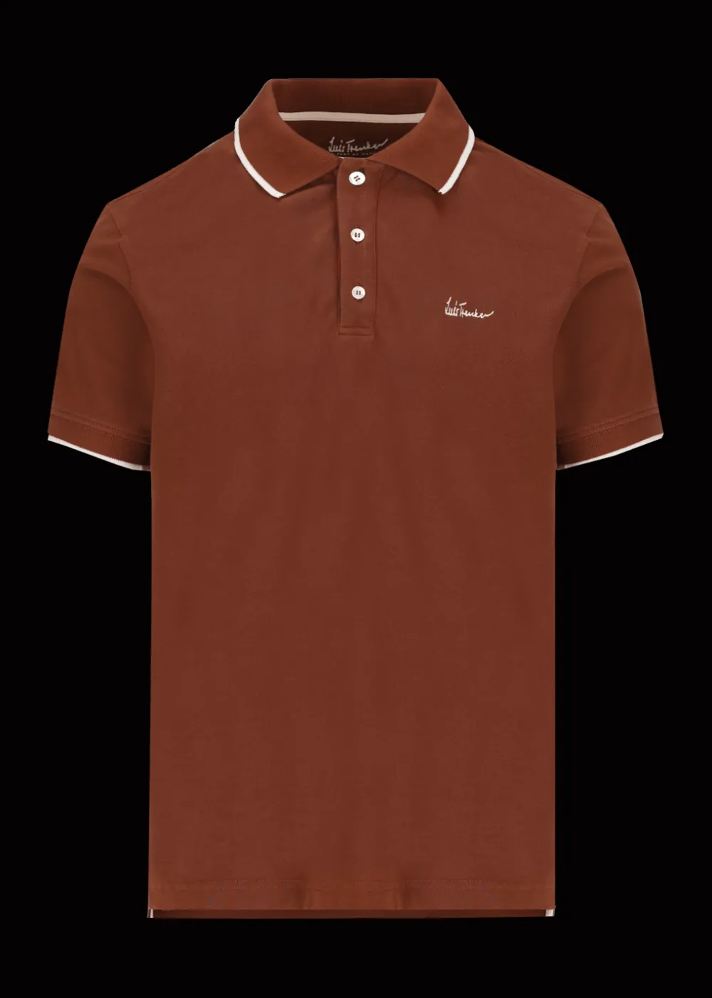 Herren Luis Trenker Kurzarm-Polo Luberneto