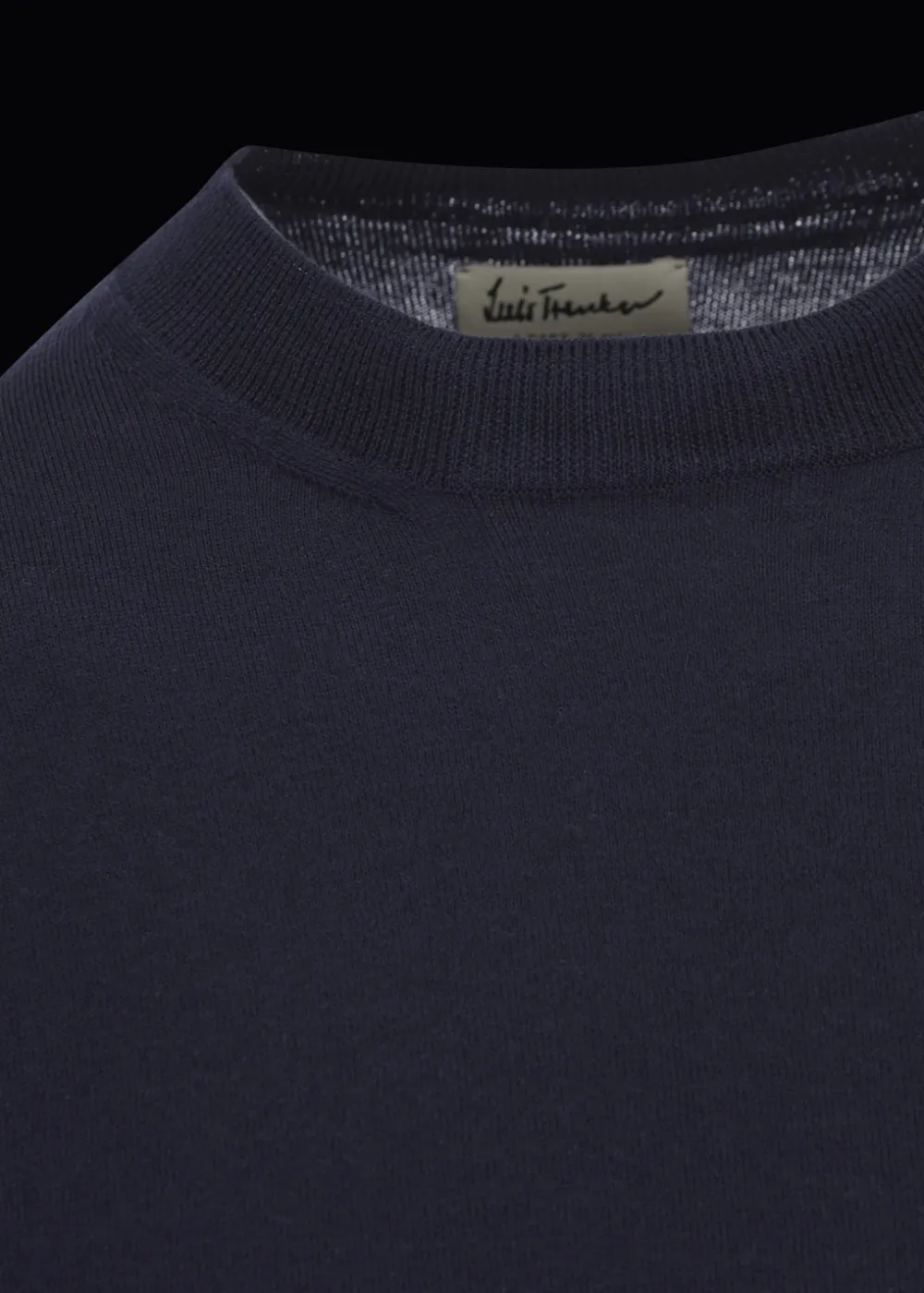 Herren Luis Trenker Leichter Baumwoll-Strickpullover Luwietro