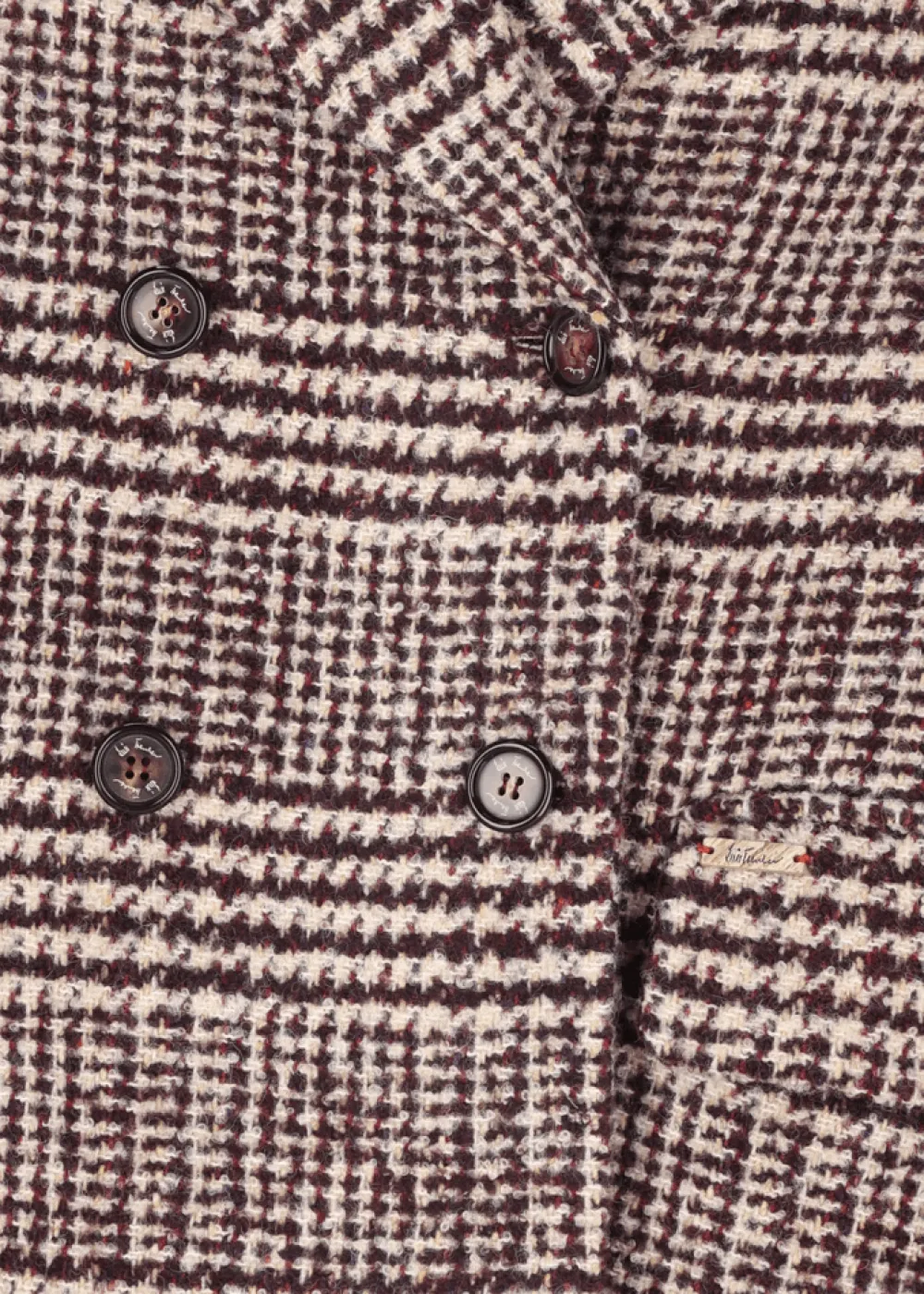 Damen Luis Trenker Mantel Mit Prince Of Wales Muster Lumarta