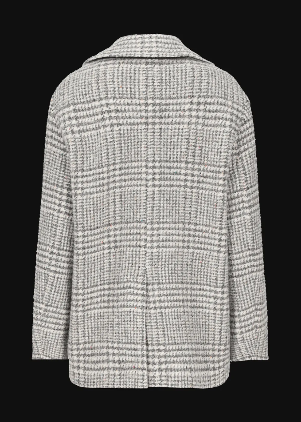 Damen Luis Trenker Mantel Mit Prince Of Wales Muster Lumarta