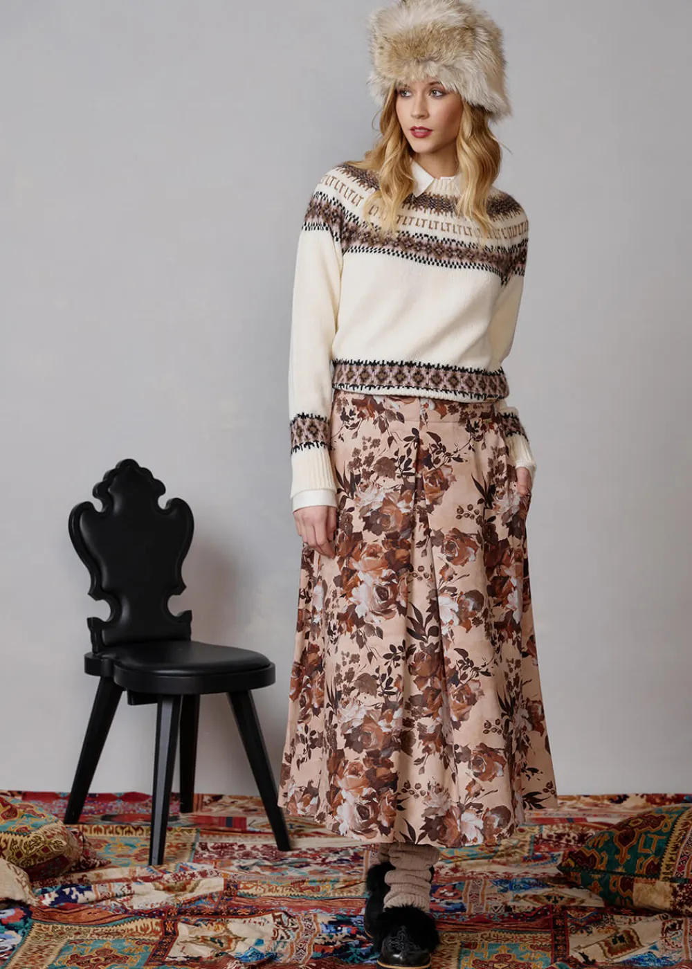 Damen Luis Trenker Norweger-Pullover Luwinona