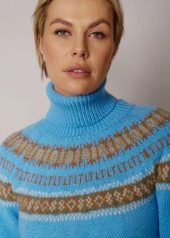 Damen Luis Trenker Norweger-Pullover Luwinona