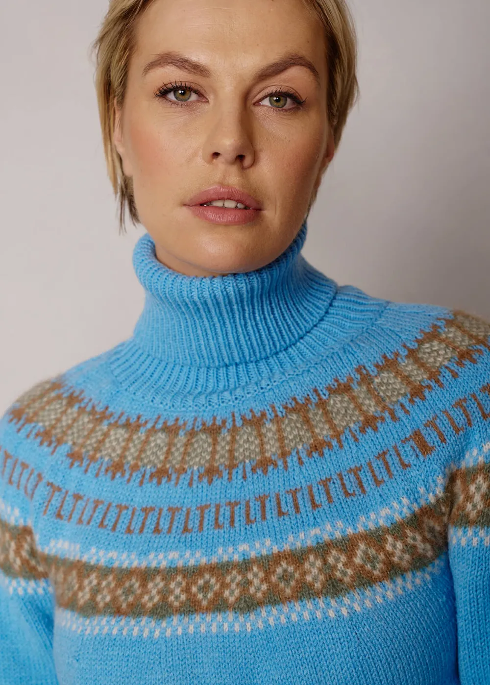 Damen Luis Trenker Norweger-Pullover Luwinona
