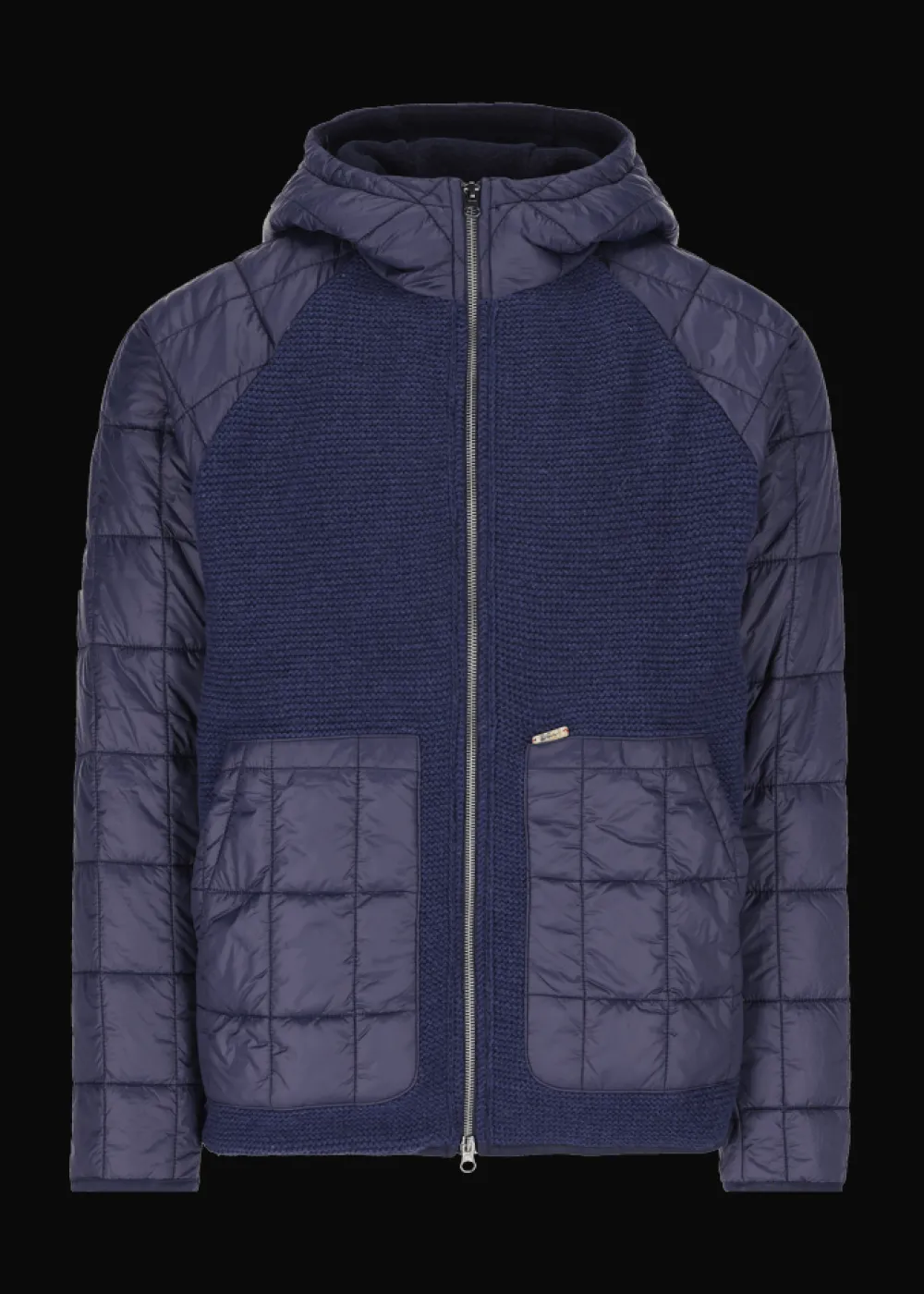 Herren Luis Trenker Nylon-Jacke Mit Strickvorderteil Lutluc