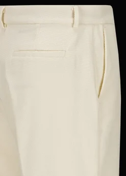 Damen Luis Trenker Piqué-Hose Im Cigarette Cut Luleonelle