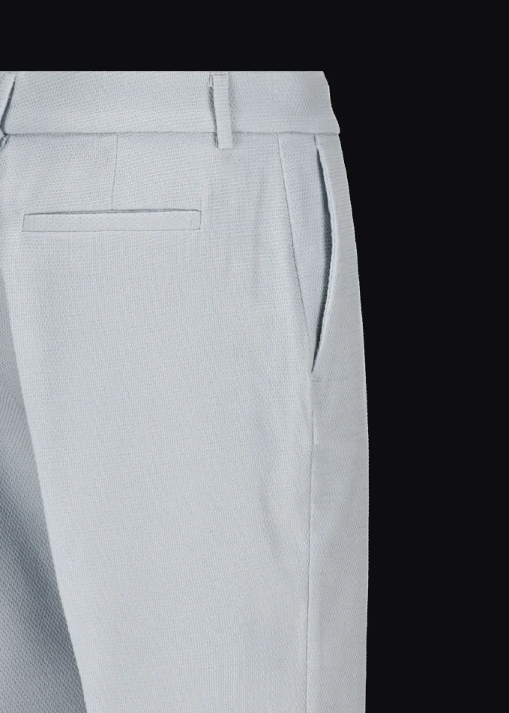 Damen Luis Trenker Piqué-Hose Im Cigarette Cut Luleonelle