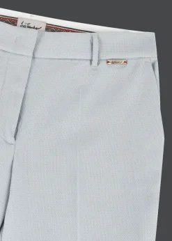 Damen Luis Trenker Piqué-Hose Im Cigarette Cut Luleonelle