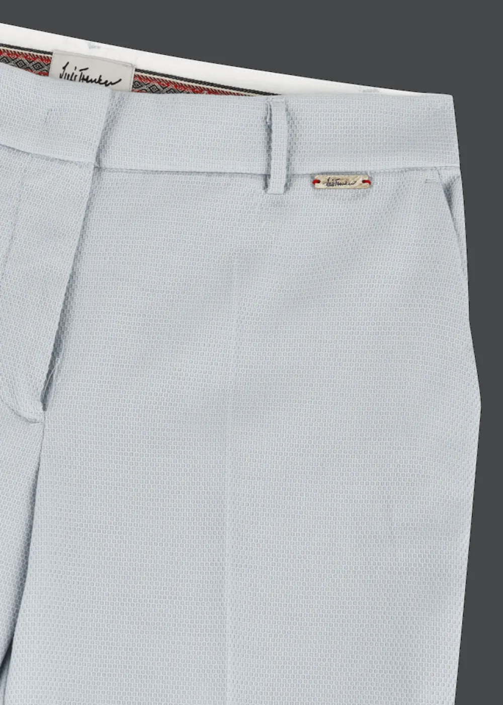 Damen Luis Trenker Piqué-Hose Im Cigarette Cut Luleonelle