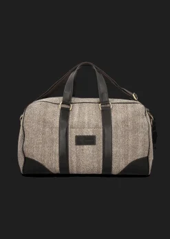 Herren Luis Trenker Reisetasche Mit Fischgrätmuster Lutravel