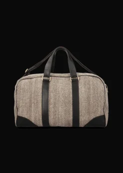 Herren Luis Trenker Reisetasche Mit Fischgrätmuster Lutravel