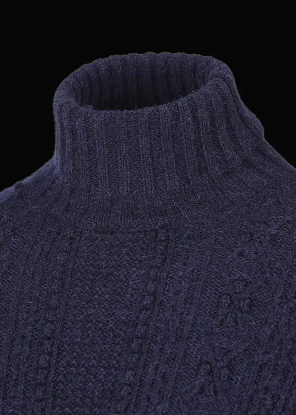 Damen Luis Trenker Rollkragenpullover Lualba