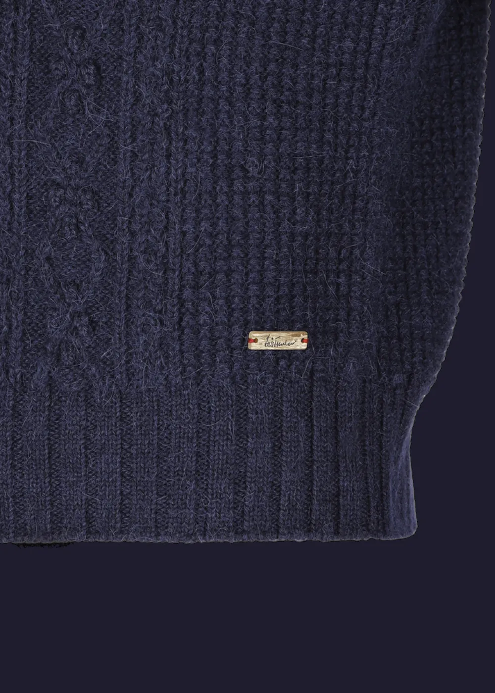 Damen Luis Trenker Rollkragenpullover Lualba